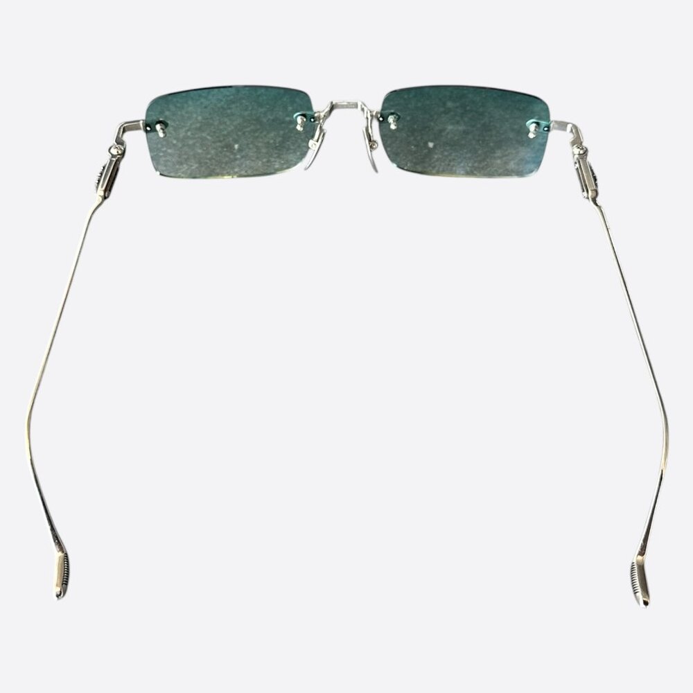 Chrome Hearts Silver Soffffffffers Tinted Glasses View 3